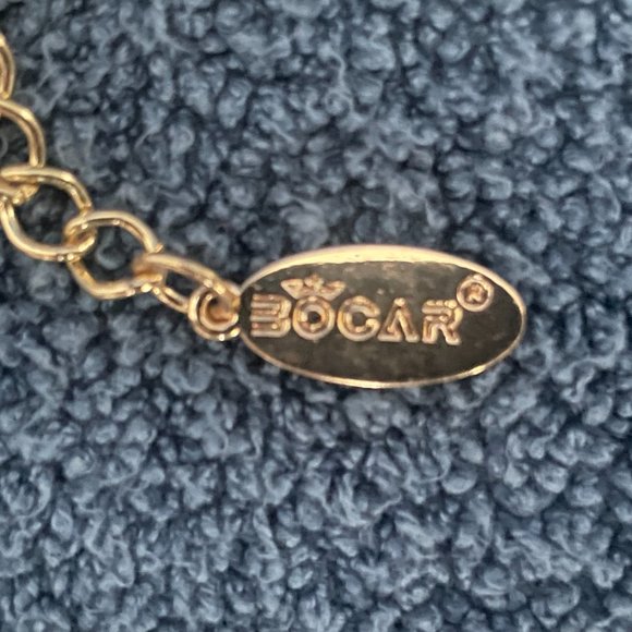 Bocar Crystal Beads Chunky Collar Statement Necklace - Picture 3 of 5